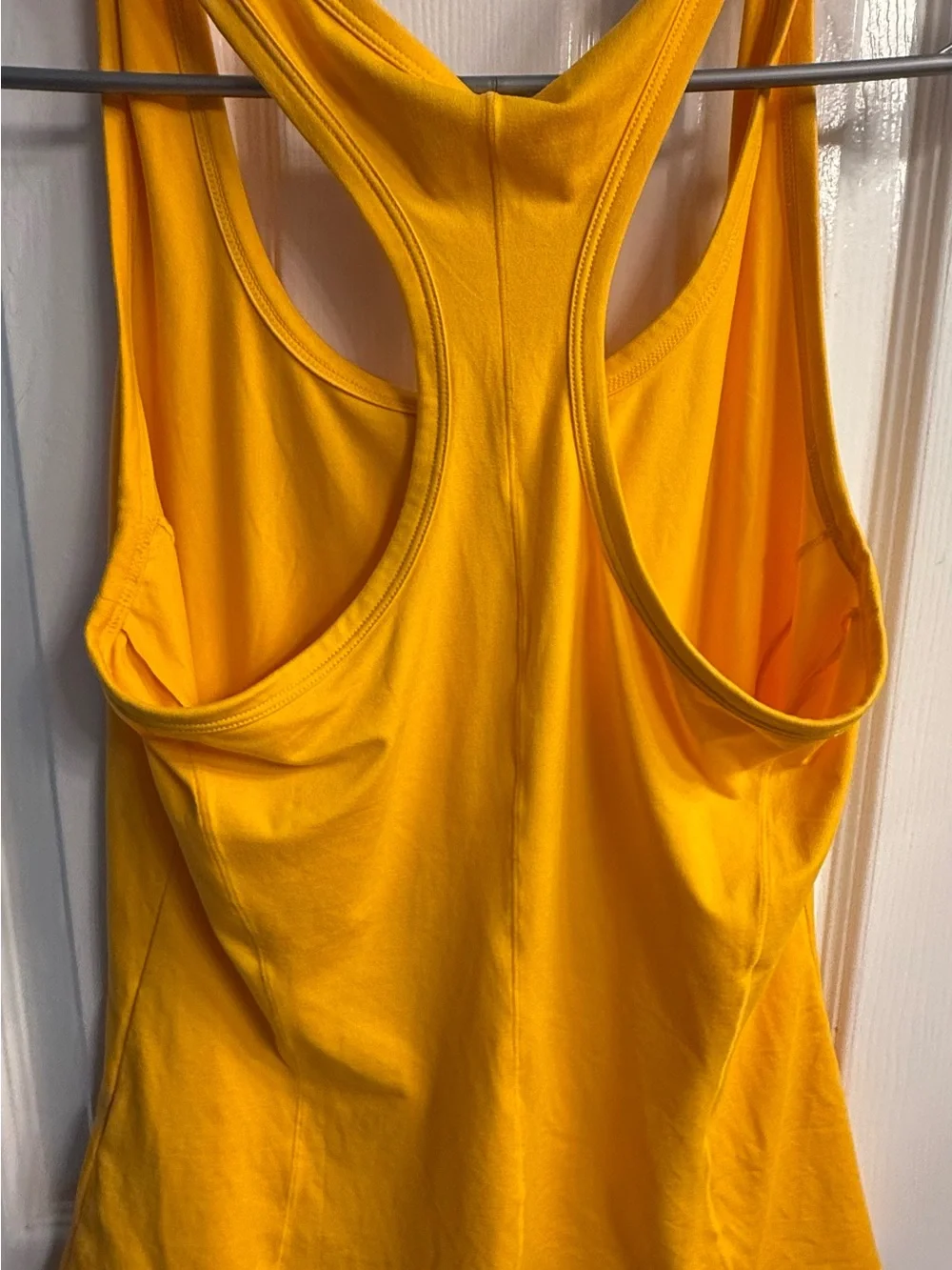 NWT Fabletics Women's Yellow Phoenix Racerback Tank Top size medium